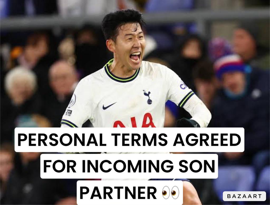 You are currently viewing PERSONAL TERMS AGREED FOR INCOMING SON PARTNER  When playing up front with SON behind, both players could sign hit 20+ G/A before the first half of the season and you know what that means