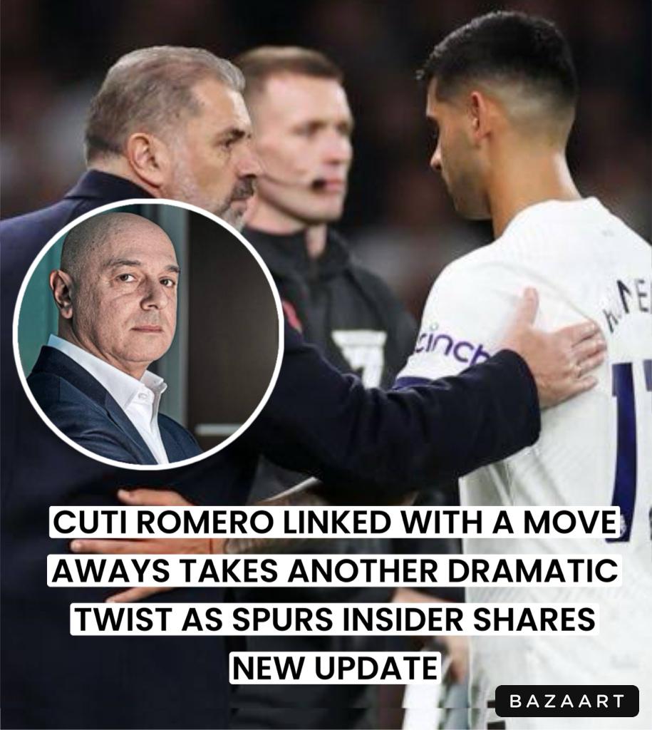 You are currently viewing CUTI ROMERO LINKED WITH A MOVE AWAYS TAKES ANOTHER DRAMATIC TWIST AS SPURS INSIDER SHARES NEW UPDATE