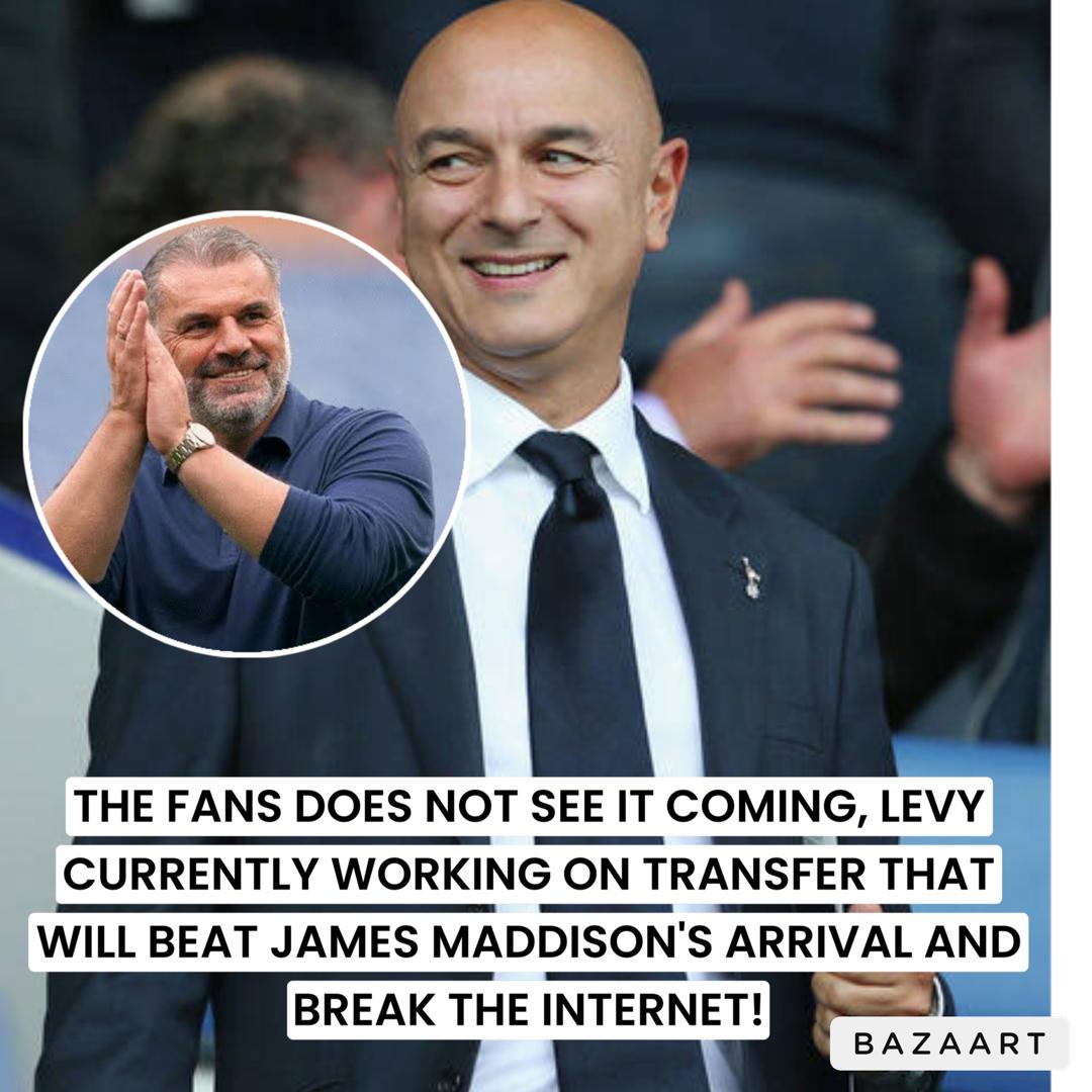 You are currently viewing THE FANS DOES NOT SEE IT COMING, LEVY CURRENTLY WORKING ON TRANSFER THAT WILL BEAT JAMES MADDISON’S ARRIVAL AND BREAK THE INTERNET!