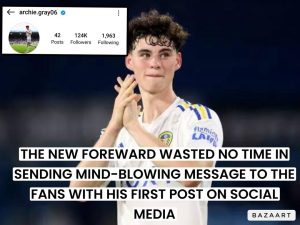 Read more about the article THE NEW FOREWARD WASTED NO TIME IN SENDING MIND-BLOWING MESSAGE TO THE FANS WITH HIS FIRST POST ON SOCIAL MEDIA