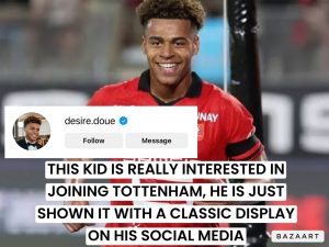 Read more about the article THIS KID IS REALLY INTERESTED IN JOINING TOTTENHAM, HE IS JUST SHOWN IT WITH A CLASSIC DISPLAY ON HIS SOCIAL MEDIA