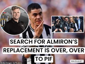 Read more about the article BIG TRANSFER UPDATE-Newcastle has confirms talks with high Profile young winger whose stats last season doubles  outgoing Almiron’s own, Newcastle must look to flex their financial muscle to get deal done