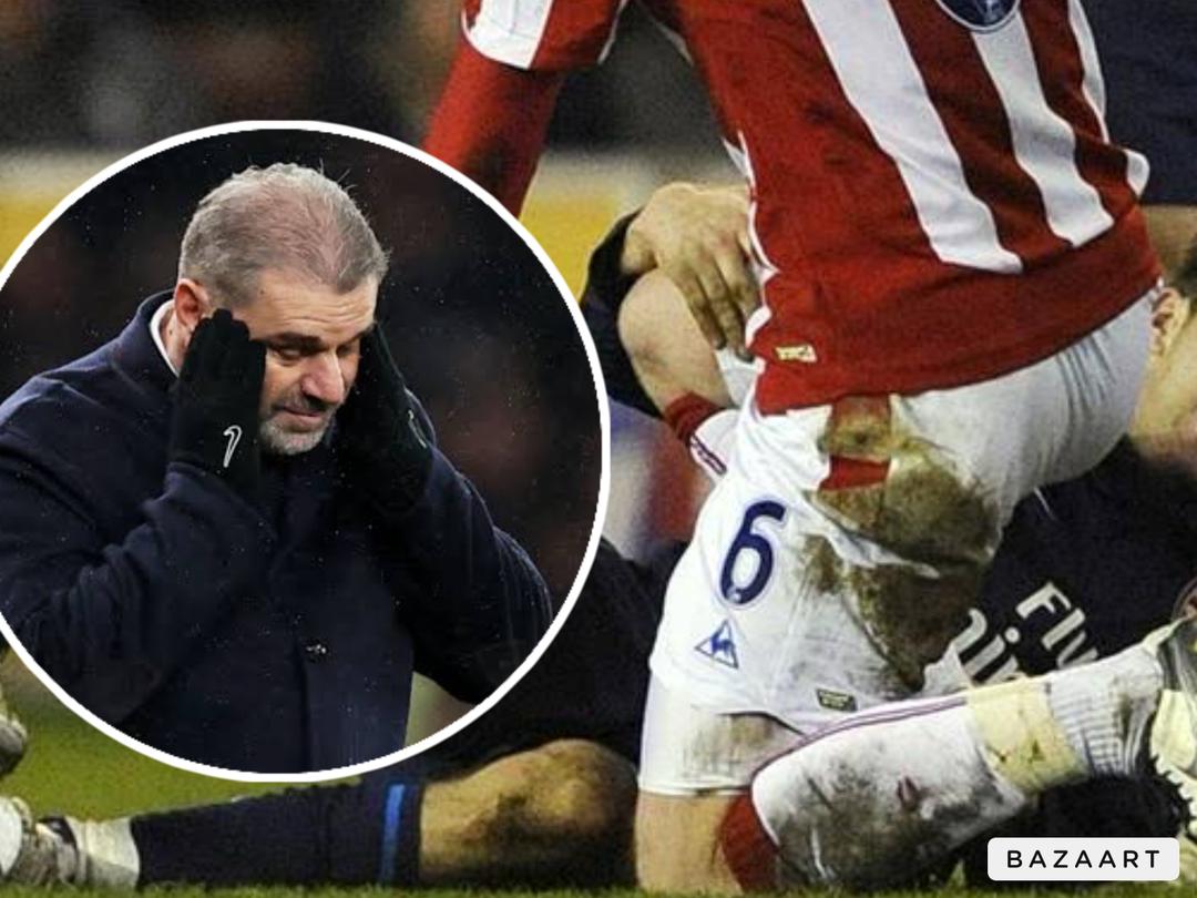 You are currently viewing SAD NEWS- Unbelievable Tottenham suffers brutal injury which forces him to leave the pitch crying which will now disrupt Ange’s season plans