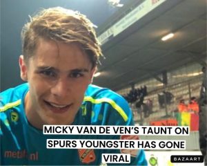 Read more about the article Micky van de Ven taunts young Tottenham star with social media post which has quickly gone viral