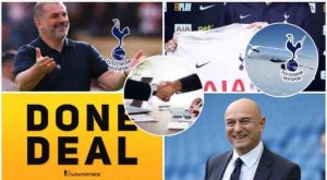 Read more about the article DONE DEAL- Tottenham has just reached full agreement to sign sensational record-breaking star, deal now subject to medical with possible jersey number revealed