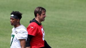 Read more about the article “Things Not looking for NY Jets at the moment”- Garrett Wilson Cleared The Air After Heated Exchange With Aaron Rodgers At Jets Training Camp, fans won’t believe what happened