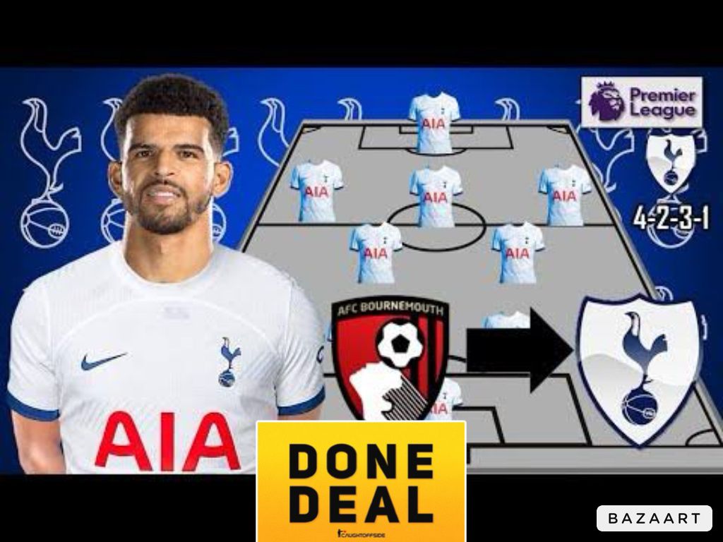 You are currently viewing Breaking news- Dominic Solanke signs, £60m deal done – Tottenham’s dream attack this season revealed