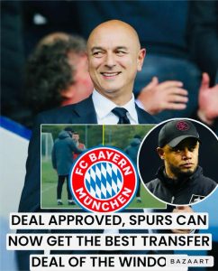 Read more about the article “Biggest transfer news, Not Even Solanke can beat it”- Tottenham surprisingly set to sign Bayern Munich high Profile winger, Vincent Kompany has approved his departure