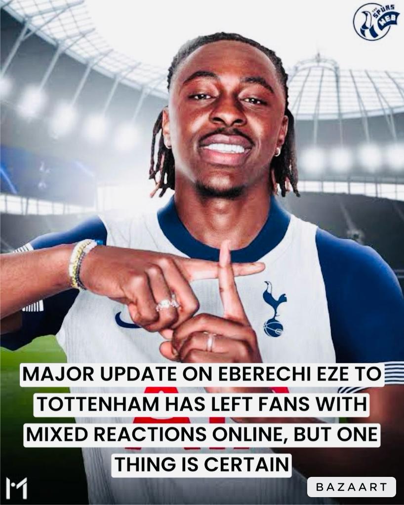 You are currently viewing EZE TO TOTTENHAM  Major update emerges from optimistic Eberechi Eze deal to Tottenham, Exactly what the fans are interested in seeing, the Internet has once again divided