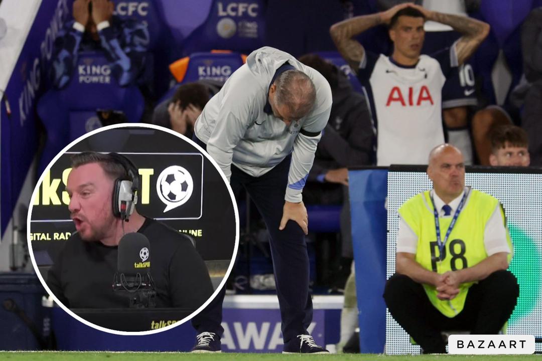 You are currently viewing “Absolute shambles” Jamie O’Hara lets Singles  out two big Tottenham duo’s performance for criticism after letting Ange Postecoglou  down in Leicester draw