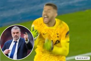 Read more about the article Postecoglou’s comments on Vicario after Bergvall incident speak volumes