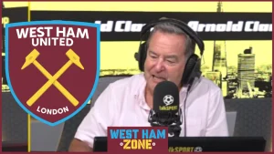 Read more about the article Jeff Stelling Anticipates a Torrent of ‘Absolute Pelters’ from West Ham Fans if Key Development Unfolds This Season