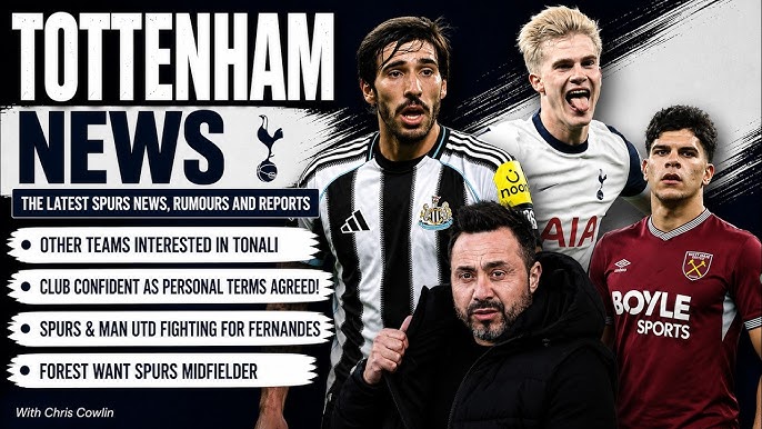 Tottenham will move for £128m World Cup duo after Tonali, Spurs showing ‘great ambition’